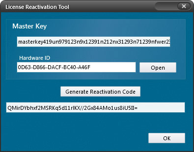 License Reactivation Tool