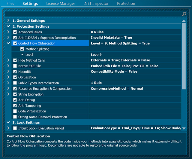 Settings Page